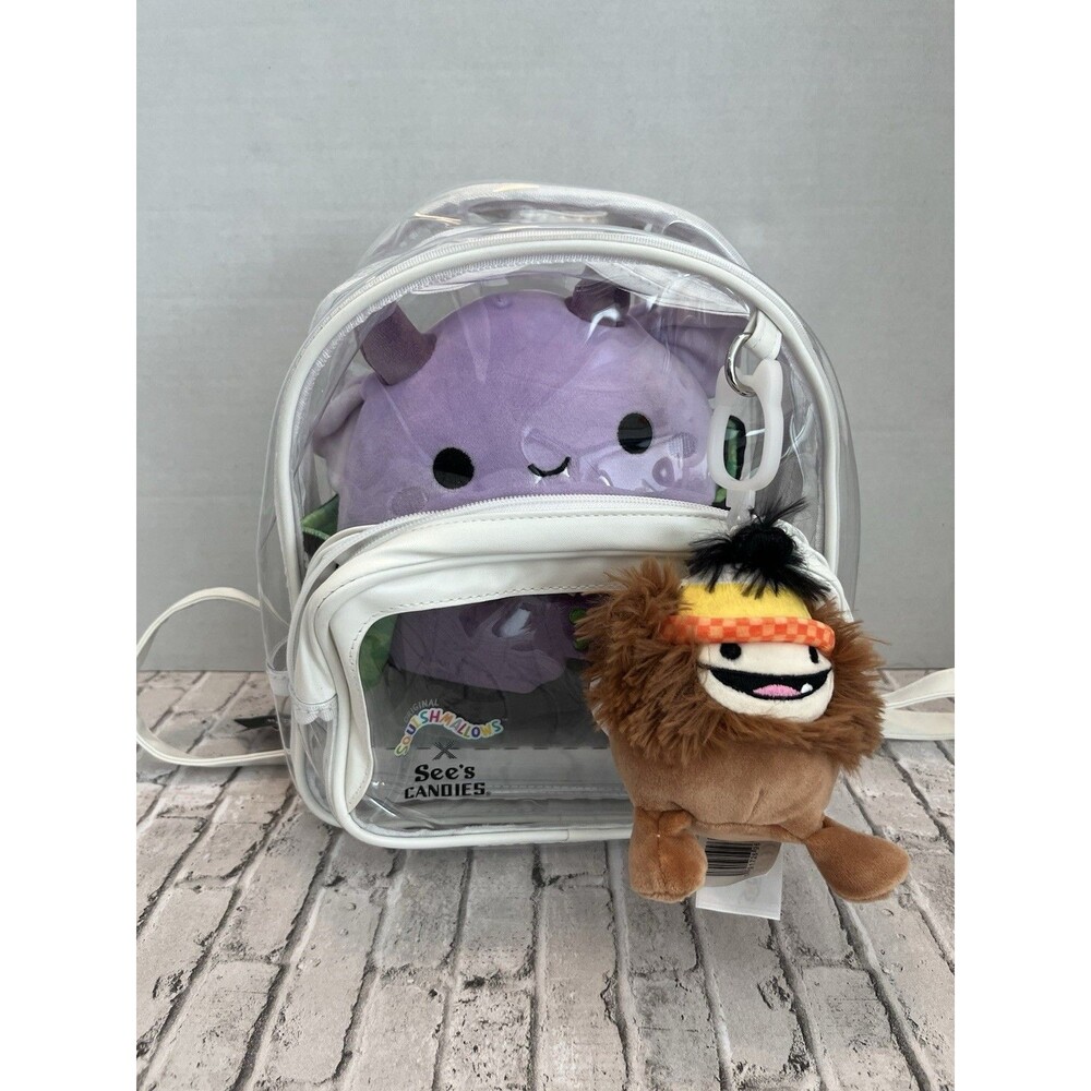 Squishmallows See’s Candy Exclusive Soupy the Goblin & Benny Jazwares 2025 NEW